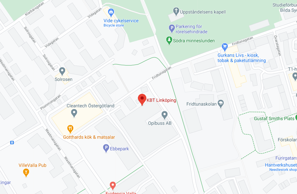 KBT Linköping Fridtunagatan 33